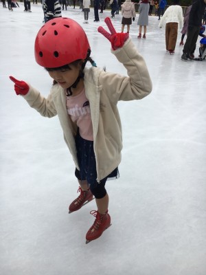 スケート初挑戦♪