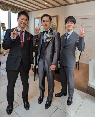 長男の結婚式