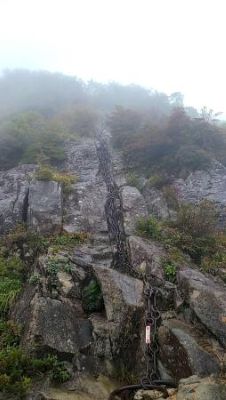 西日本最高峰　石鎚山