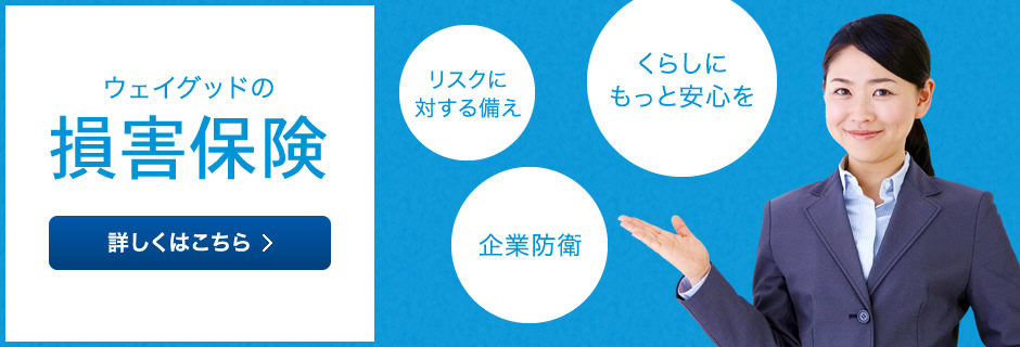 ネットで簡単！ 損害保険のお申込み・お見積り